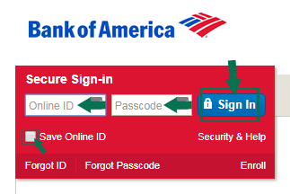 Bank of America Online Banking Login