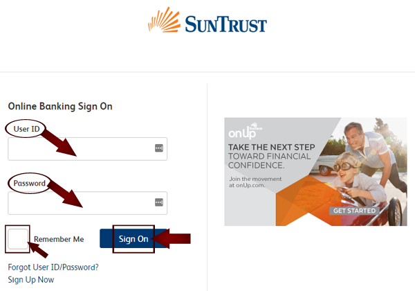 Suntrust Online Bank Login