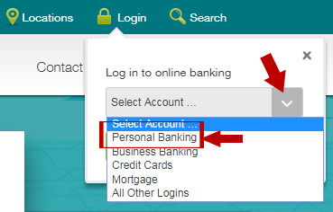 Umpqua Bank Online Banking Login Step 1
