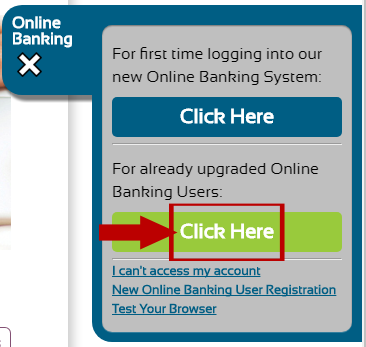 TFCU Online Banking Login Step 1