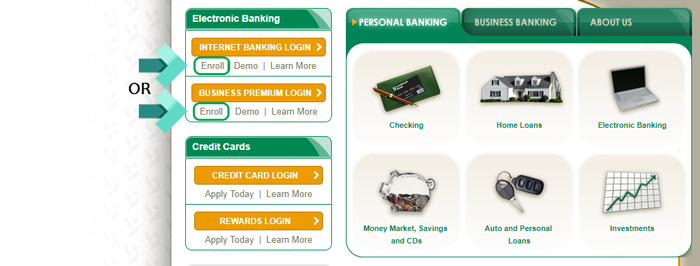 landmark bank online banking