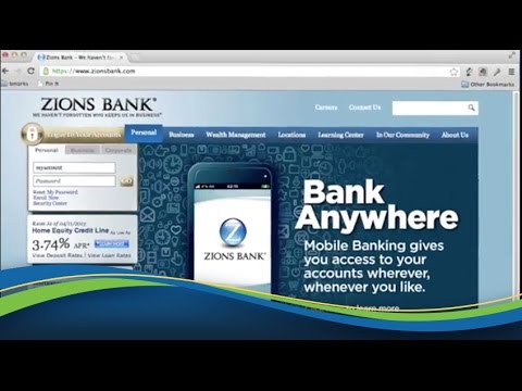 zions banking home page